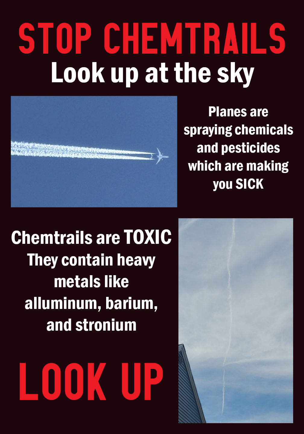 Chemtrails Poster