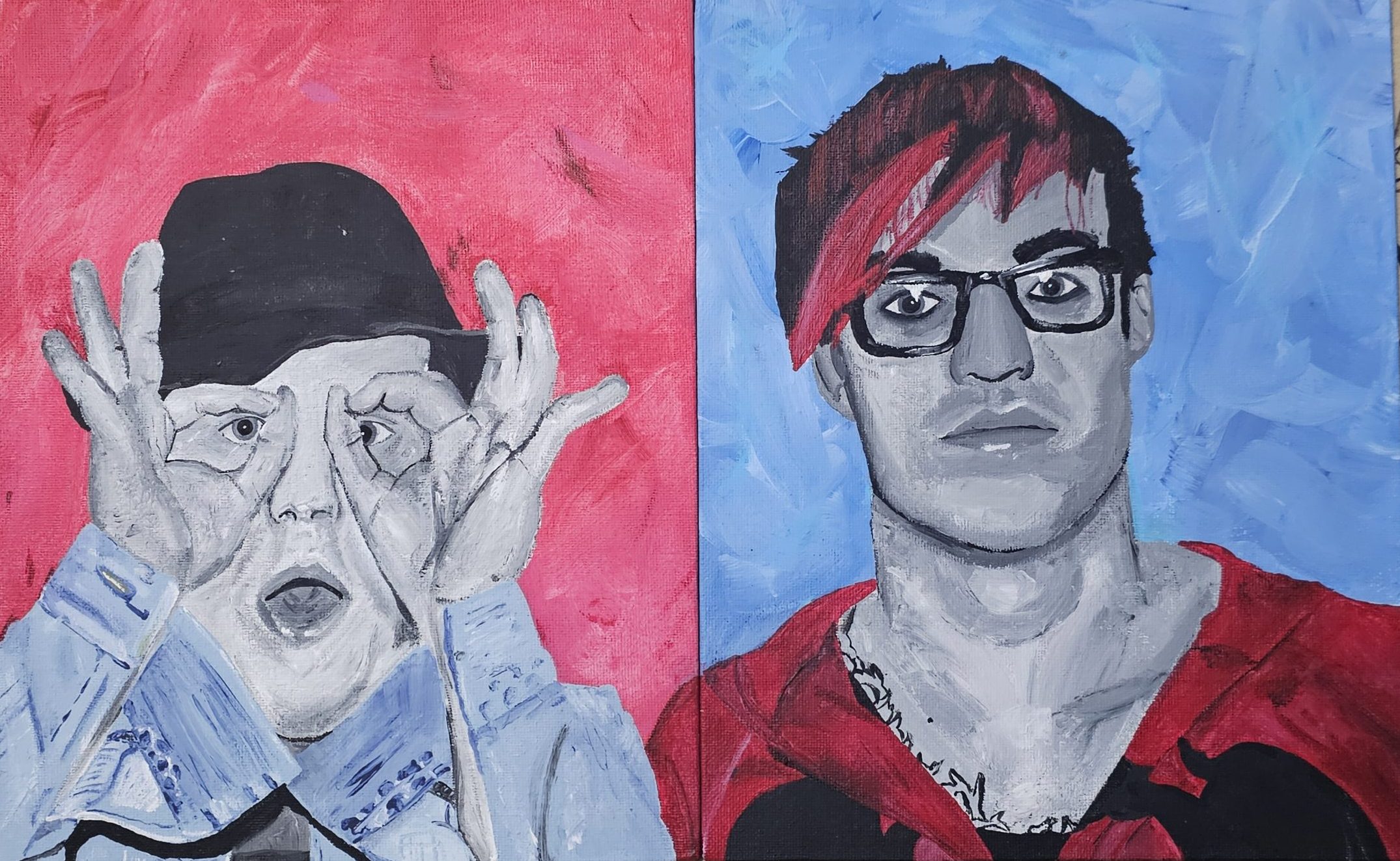 Pete Wentz and Patrick Stump